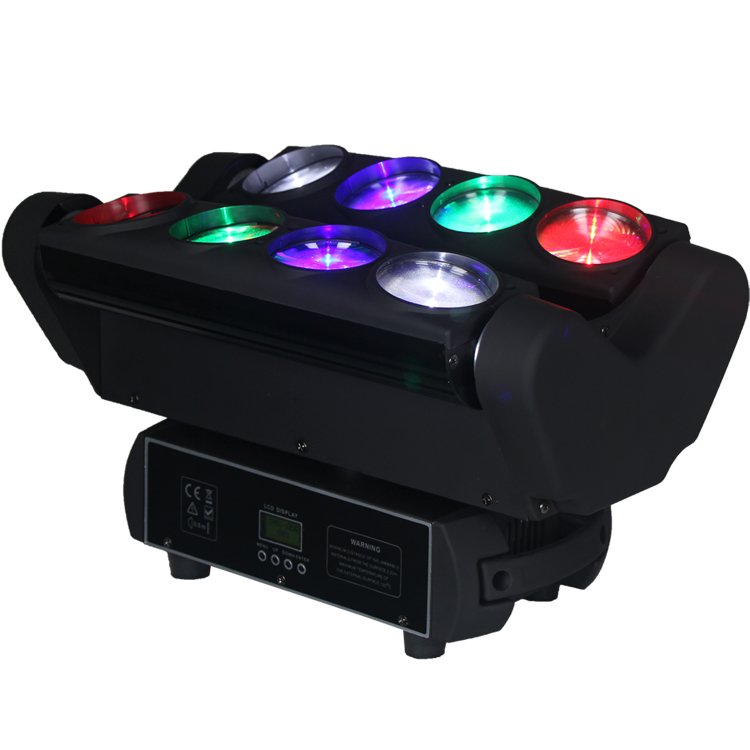 Spider LED Moving Head 8PCS 10W LED  Beam Effect Light SL-1031