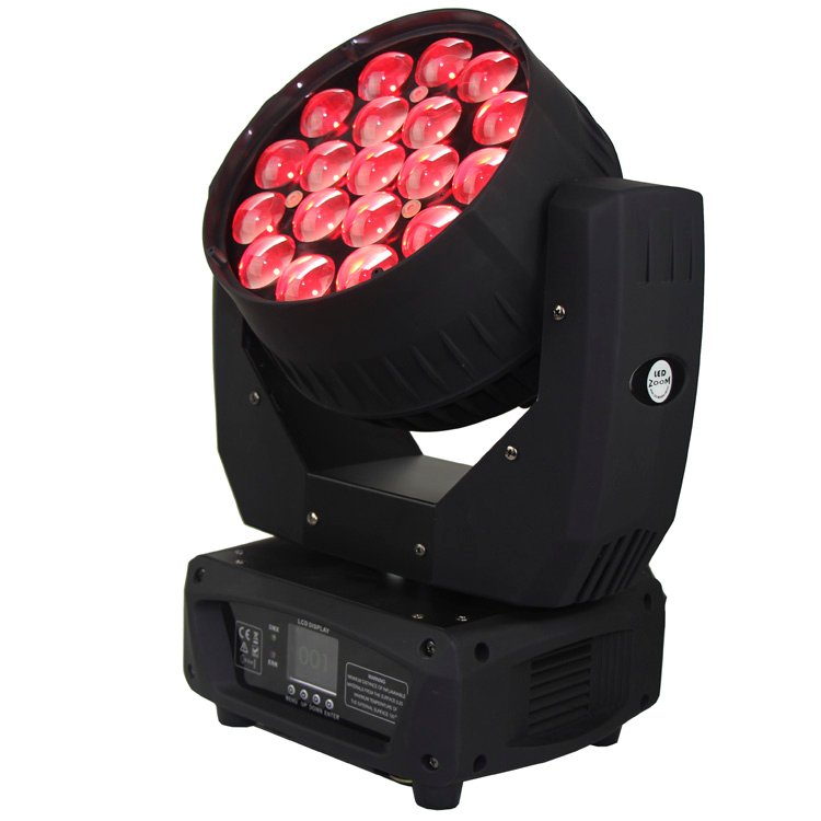 Songlites Moving Head light 19PCS 15W 4 In1 Osram Wash Zoom LED SL-1029 Wash Zoom Moving Head Light image58