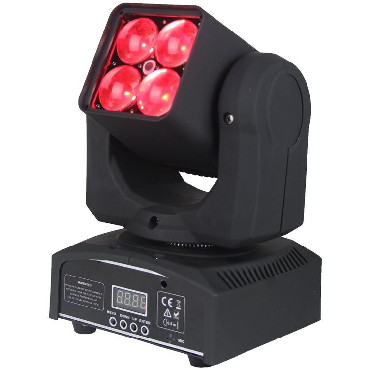 90W Zoom Moving Head Light OSRAM 4 In1 LED Wash SL-1038