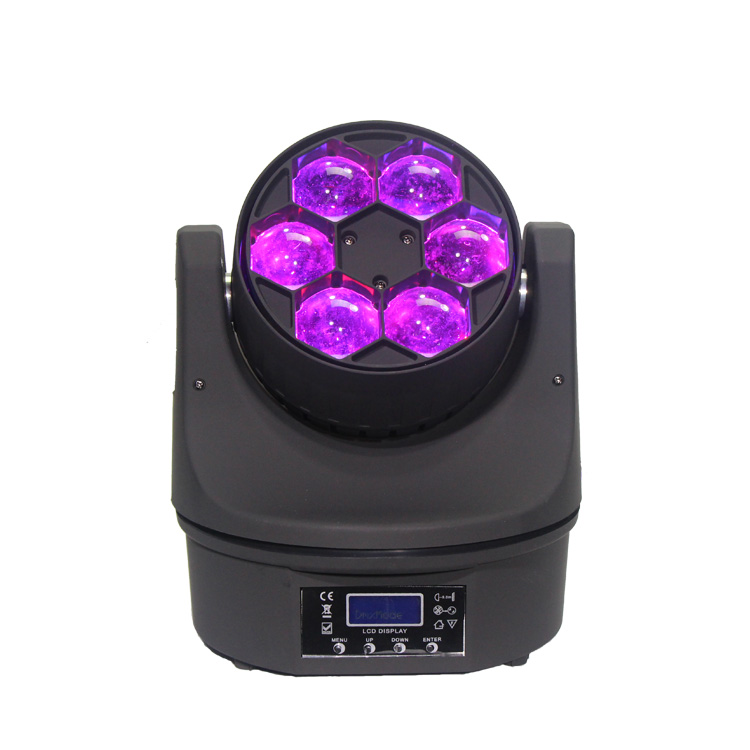 LED mini bee eye 6pcs 15w 4in1 rgbw moving head light SL-1046