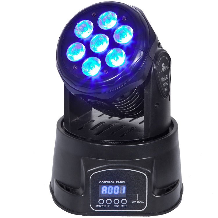 Moving Head Light 7PCS 10W 4in1 Mini Wash SL-1005-4in1